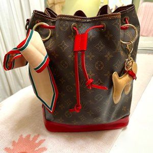 Authentic Louis Vuitton Monogram Noe M42224 Shoulder bag NS080924